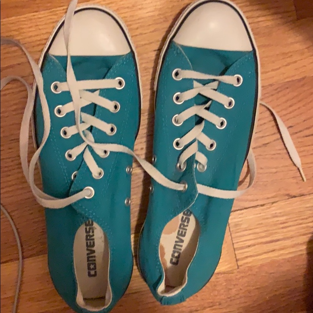 Teal Converses